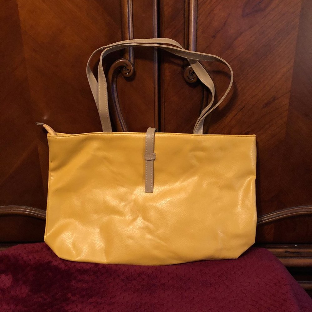 Tote Bag with Attached Coin/Jewelry Holder